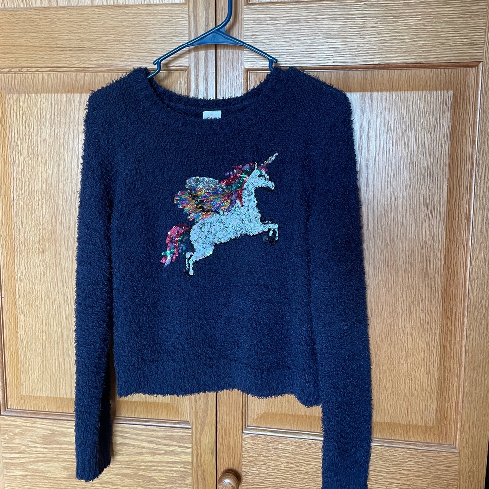 Fuzzy sweater